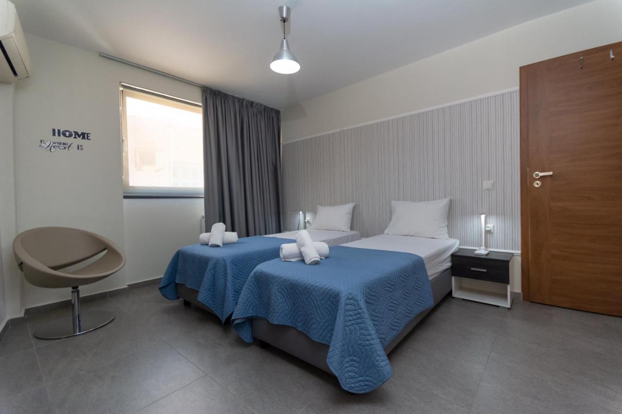 Spacious Fully Equipped 3Bd 2Bath Apt In The Heart Of City With Balconies Ac And Fast Wifi #1 Heraklion Exteriör bild